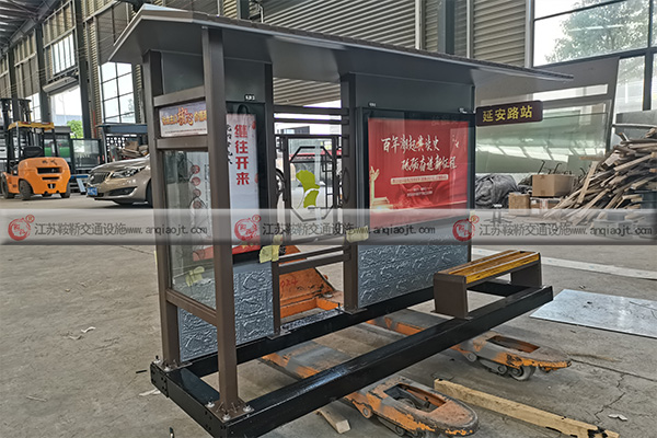 浙江杭州公交候車(chē)亭投標(biāo)樣品展示