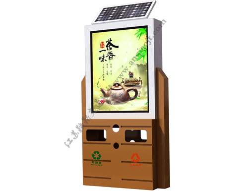 仿古垃圾箱AN3004-垃圾箱廣告燈箱圖片