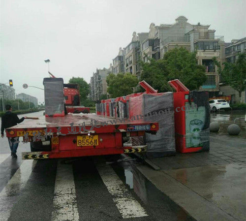 上海廣告垃圾箱抵達