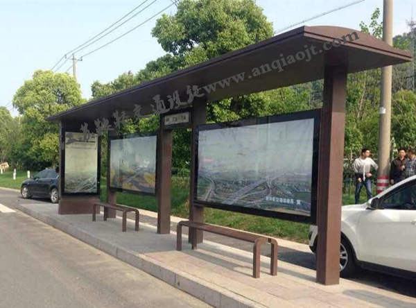 湖南湘潭公交候車亭案例