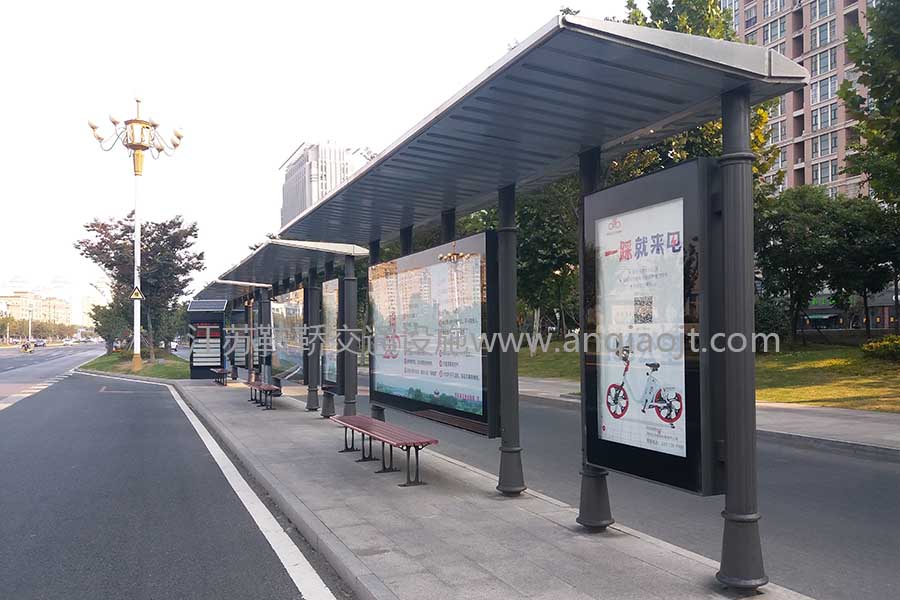 湖南長(zhǎng)沙羅馬柱仿古候車(chē)亭案例