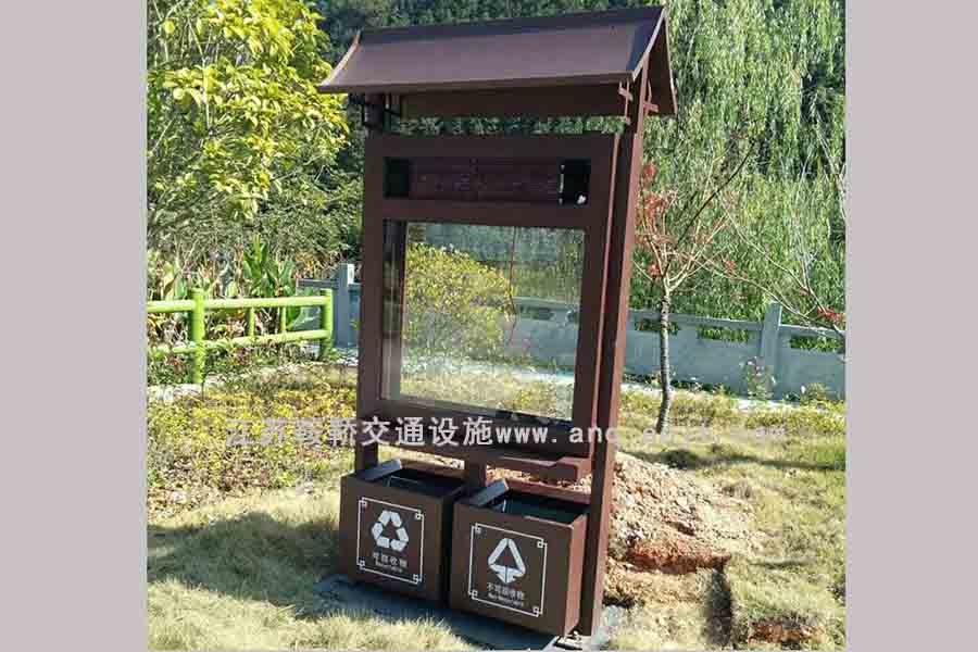 浙江臺州廣告垃圾箱案例