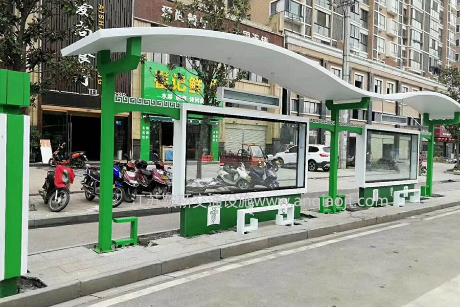 廣西南寧公交候車亭案例