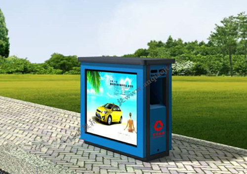 現代垃圾箱AN3049-垃圾箱廣告燈箱圖片