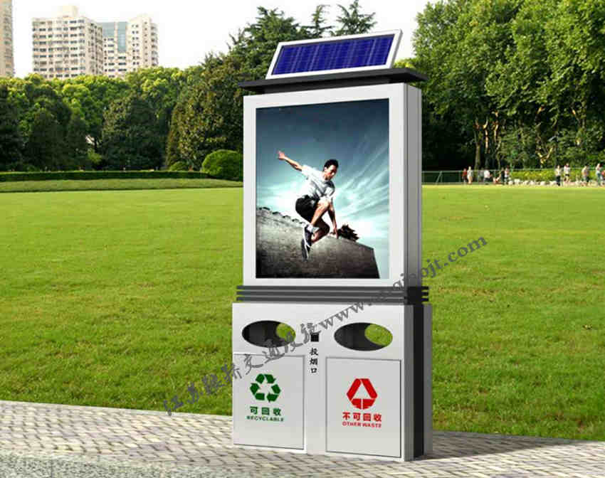 現代垃圾箱AN3027-垃圾箱廣告燈箱圖片