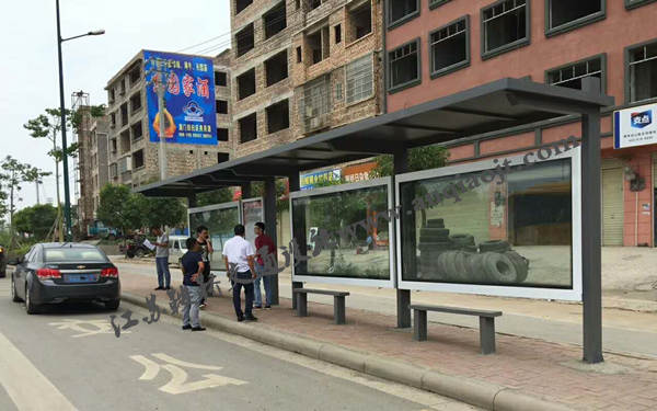 廣西百色公交候車亭案例